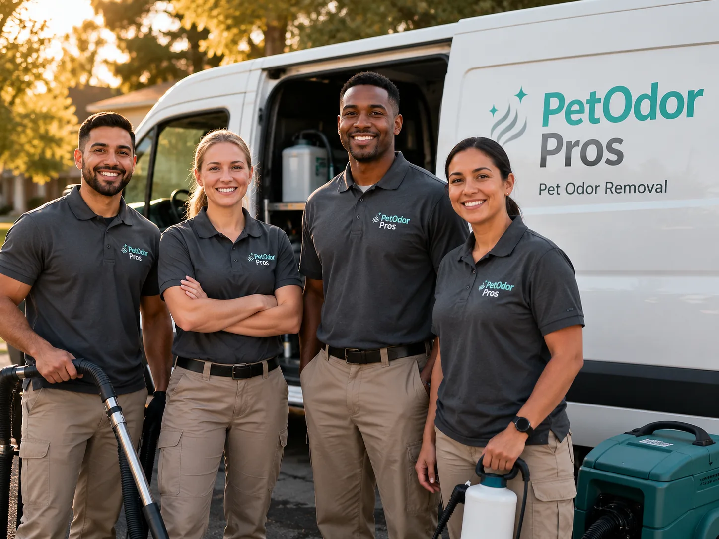 Pet Odor Removal team serving Antelope, CA